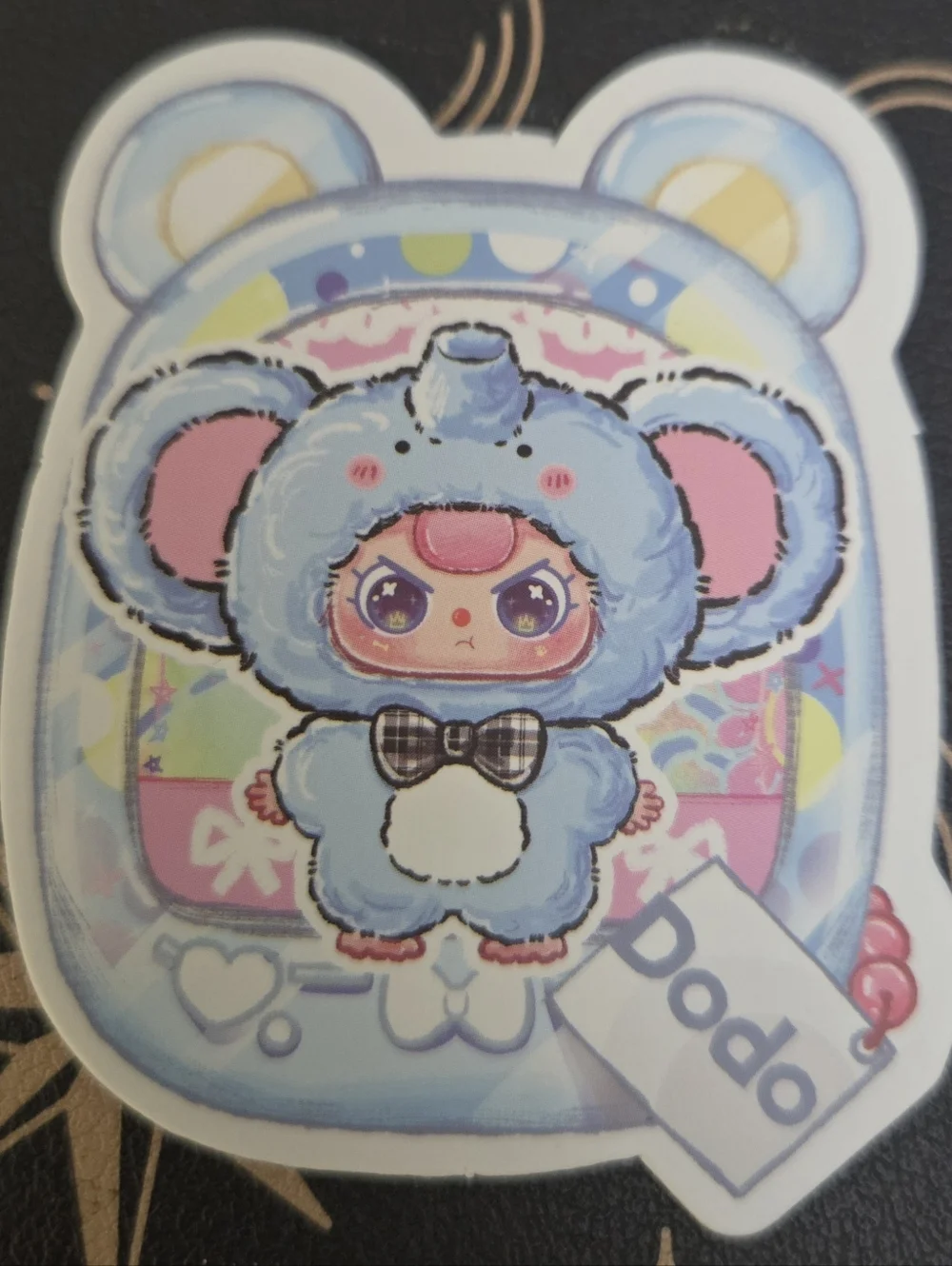 Baby Three Mini Animal World Plush Blind Box. Dodo the elephant special eyes. - Picture 3 of 4